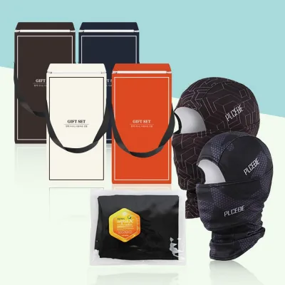 쿨 바라클라바 + 국산 고급 손등커버형 쿨토시 SET