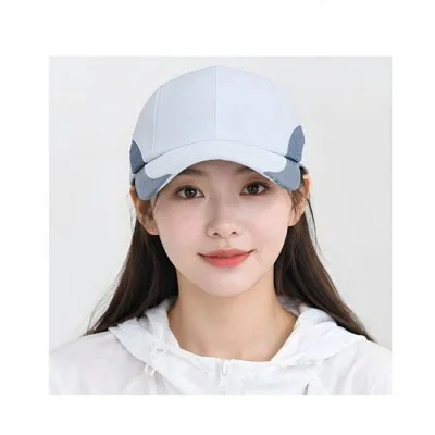 [단체모자제작가능] 스포티 투 라인 반달캡 스포츠 투톤 단체모자 (7컬러/자수인쇄)