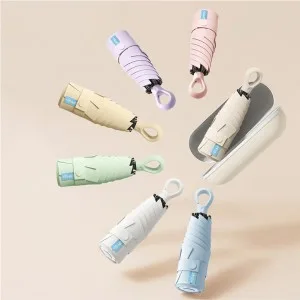 (Blossom) 초경량 링핸들 마카롱 양우산 6K 1P