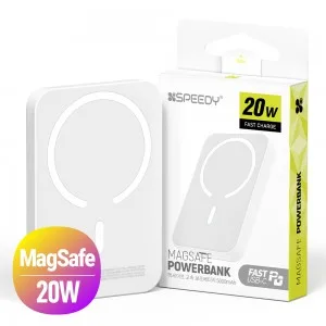 뉴에이커 20W 맥세이프 고속충전 보조배터리 5000mAh 메탈링 포함