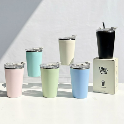 420ml 텀블러 머그컵 스텐 미니 물병