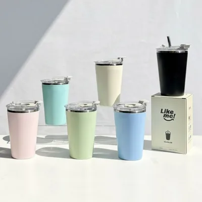 420ml 텀블러 머그컵 스텐 미니 물병