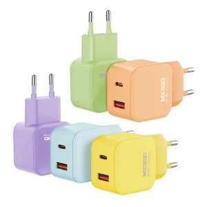 엑스트라 25W PD PPS USB C타입 초고속 충전기 핸드폰 어댑터 컬러 케이블 세트