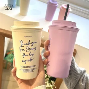 [애프터글랫] 데일리 더블월머그 텀블러450ml 1P 오리지널