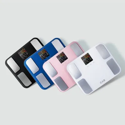 카스 CAS 와이드 컬러 디스플레이 블루투스 체지방 고성능 스마트 체중계 BFA-S8(한글지원)