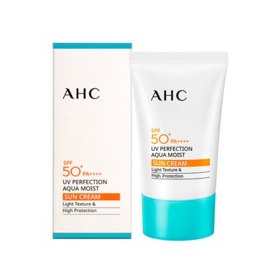 AHC유브이 퍼펙션 아쿠아 모이스트 선크림 50ml