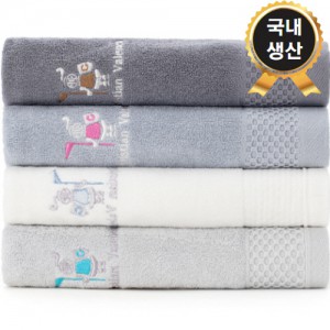 트래블잇 VC로마병정 30수130g 수건 저렴한 세면타올 1P/2P/3P/4P/5P