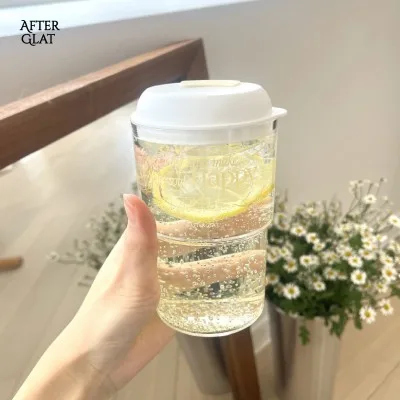 [ 애프터글랫] 스택 클리어텀블러 500ml 1P