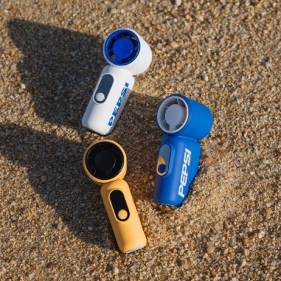 펩시 PEP-HF101T 울트라 터보 미니 선풍기 대용량 3000mAh LCD디스플레이 전용파우치