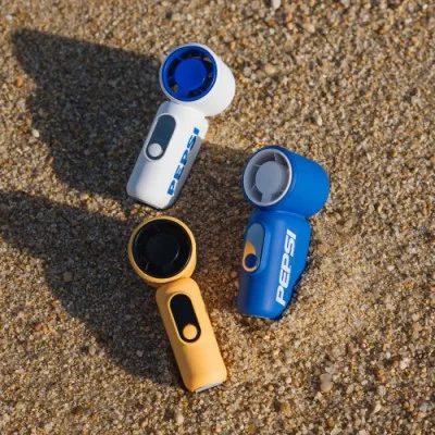 펩시 PEP-HF101T 울트라 터보 미니 선풍기 대용량 3000mAh LCD디스플레이 전용파우치