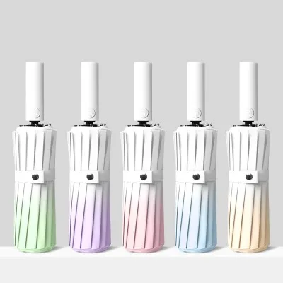 프리야 16K 방풍 이중살대 자외선 차단 고밀도 방수 암막 코팅 3단 완전자동 양우산