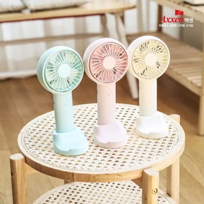 액센 F35 거치형 3단 핸디 선풍기