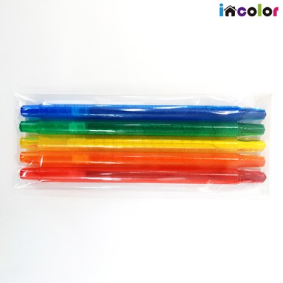 incolor 문구세트 OPP7 (색연필5종)