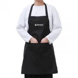 (Blossom) 목걸이형 단색 앞치마 식당/카페/가정용 1P
