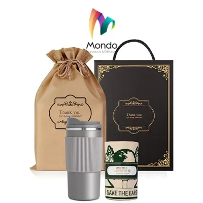 MONDO몬도 텀블러 선물세트 450ML 텀블러개+에코백1개 기프트세트