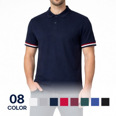 30수 TC 삼색 카우스 폴로카라 반팔 티셔츠 남녀공용 (S-3XL)