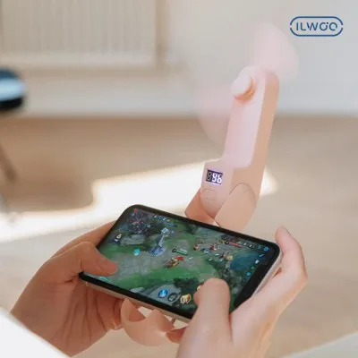 일우 접이식 휴대용 선풍기 보조배터리 미니 핸디선풍기 손 선풍기 IW-T80