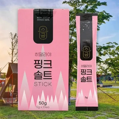 25149 핑크솔트 스틱형 5g x 10ea(50g) 히말라야소금 스틱