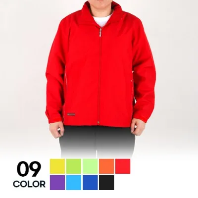 후드내장 베이직 바람막이 점퍼 남성 여성 단체행사 유니폼 M-3XL