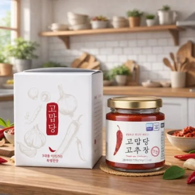 고맙당 국산 저당 고추장 250g 싱글기프트