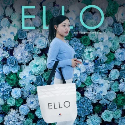 다즐 엘로 리유저블백 -블랙라미네이트 안감- Small (380x280x150mm)