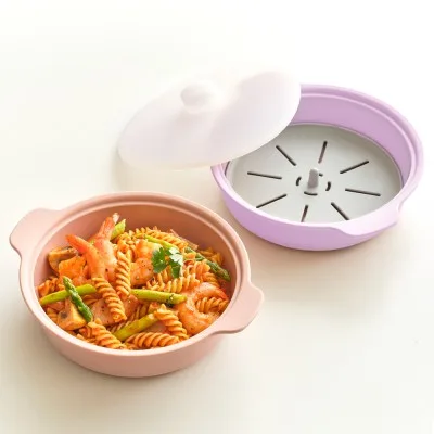 실리팟 실리콘 납짝찜기 850ml