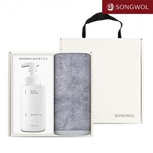 송월 핸드워시 기프트세트 27 (솔리드 뱀부무지200g 1P + 생활공작소500ml 1P)