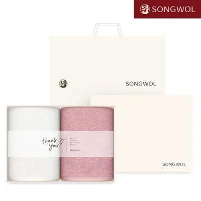 송월 크라운 무지40 (180g) 2P 고급형 띠지세트