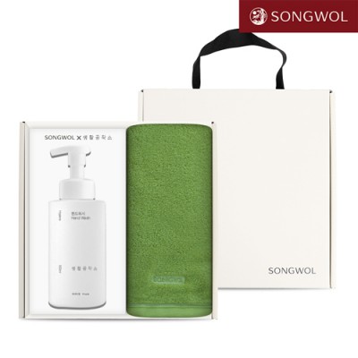 송월 핸드워시 기프트세트 23 (컬러풀170g 1P + 생활공작소500ml 1P)