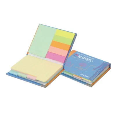 인덱스용 점착 메모 (대) 4색+5색지