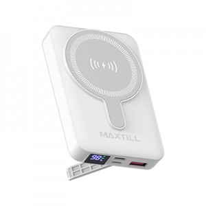맥세이프 고속충전 보조배터리 10000mAh 무선충전 LED 잔량표시 거치형