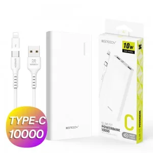 뉴에이커 슬림 핏 보조배터리 10000mAh CP 0.2M 원형 케이블