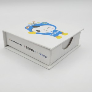 (Blossom) 하드커버 측면떡제본 메모함 소 - 1P