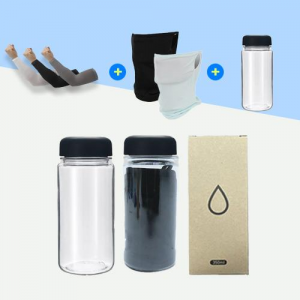 투밴드 쿨토시 + 귀걸이 쿨마스크 + 보틀 350ml SET