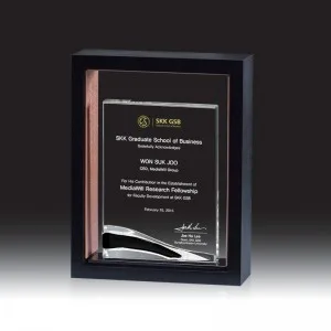 크리스탈 감사패/공로패 HB-7029