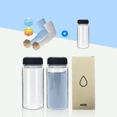 국산 고급 밴딩 쿨토시 + 보틀 350ml SET