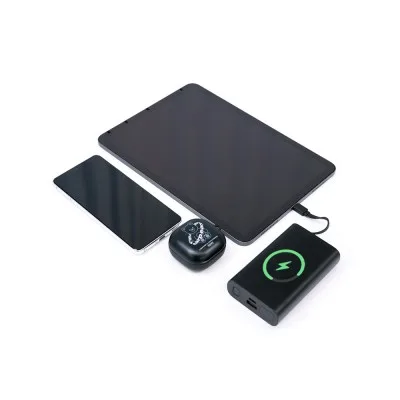 애니클리어 대용량 보조배터리 10,000mAh [전용파우치포함&내장케이블]