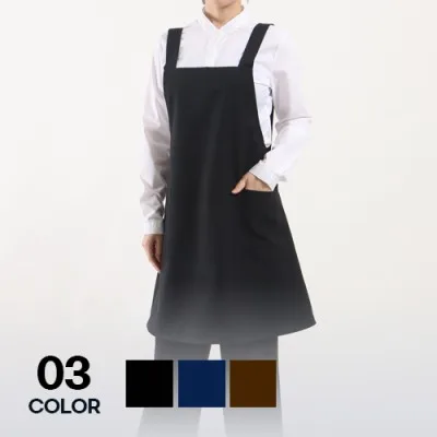 단체복 행사 X형 기본 앞치마 남녀공용