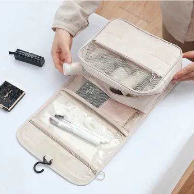 (Blossom) 여행용 행잉 대용량 세면 화장품 파우치 1P
