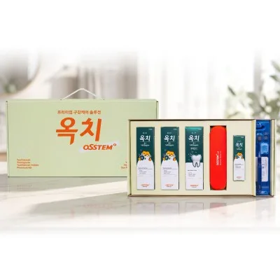 오스템 옥치 불소치약 칫솔 여행용 칫솔치약 7종 선물세트