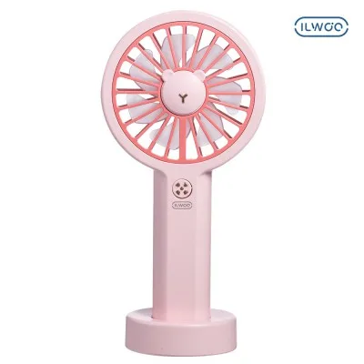 일우 LED 미니 휴대용 선풍기 무소음 IW-Q77