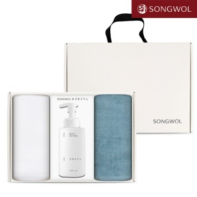 송월 핸드워시 기프트세트 28-1 (항균무지150g 2P + 생활공작소500ml 1P)