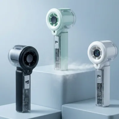 파인큐브 미스트겸 + 휴대용 핸디선풍기 F5