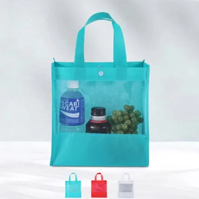 부직포가방창문