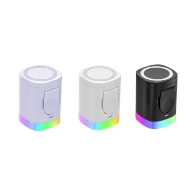 머레이 무선충전거치대 맥세이프 3in1 무드등 고속충전기 Cube-10 + 맥세이프 링