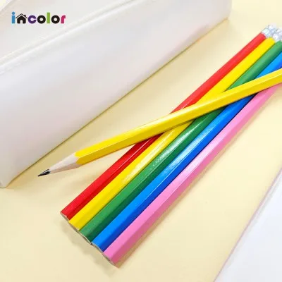 incolor 잘 써지는 비비드 육각 연필 (B)