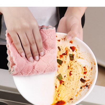 라이웰 극세사행주 벨벳행주 2P(30*30)