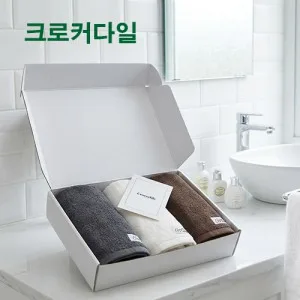 크로커다일 프리미엄 심플타올3매세트