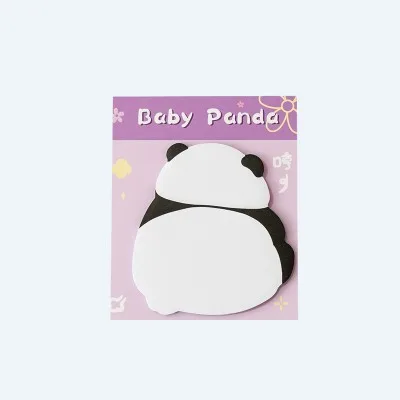 (Blossom) 모양형 포스트잇 (panda) (20매 / 30매 / 50매 /100매)