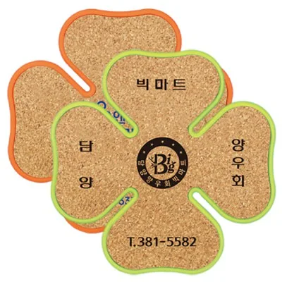 크로바 콜크냄비받침